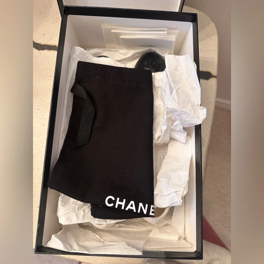 Chanel ballerina shoes 38 - Picture 8 of 11